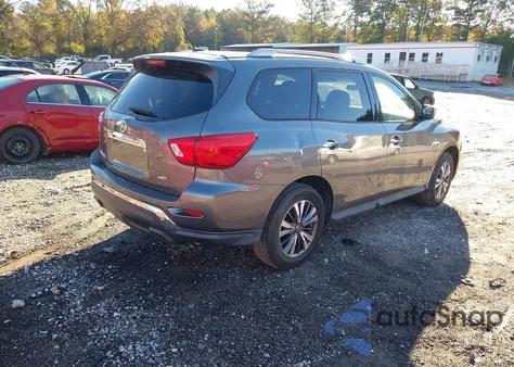 2017 Nissan Pathfinder S from USA, damaged, VIN 5N1DR2MM3HC907380